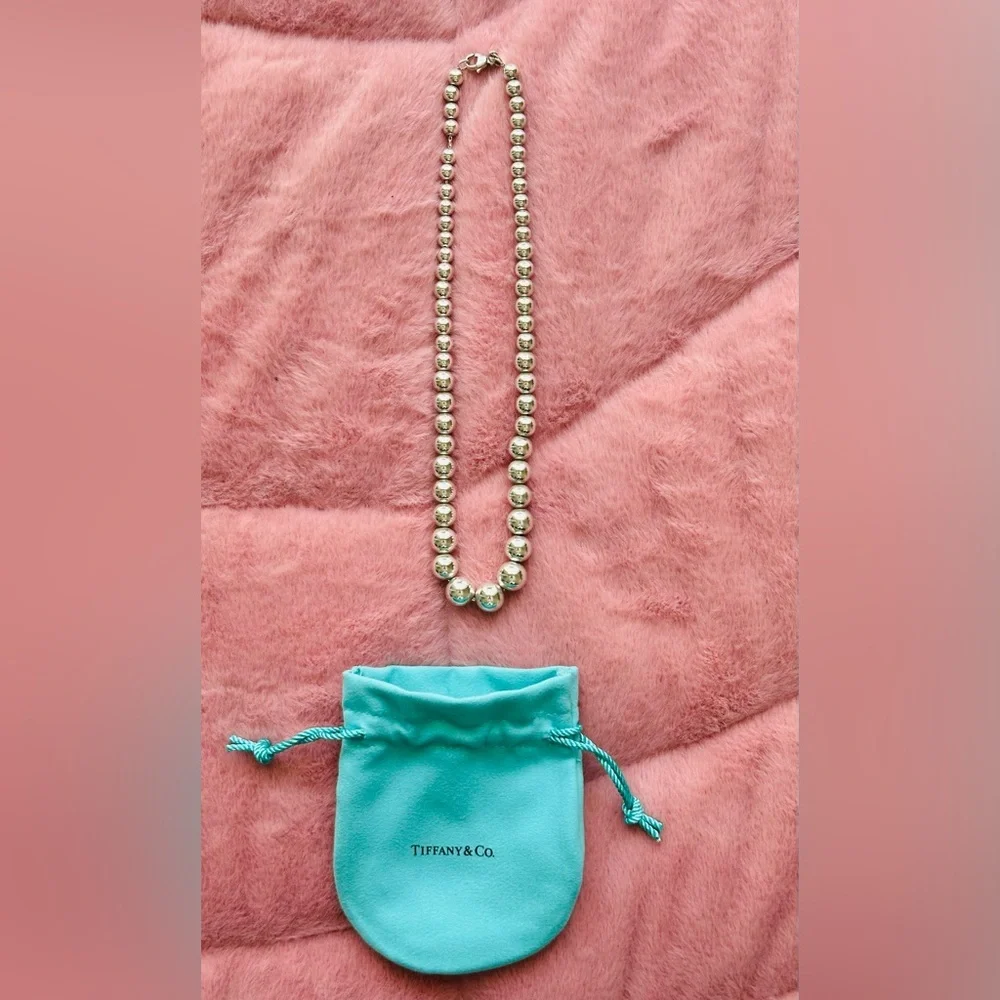 Tiffany & Co. HardWare Ball Necklace in Sterling Silver ~ Authentic! - Picture 5 of 11